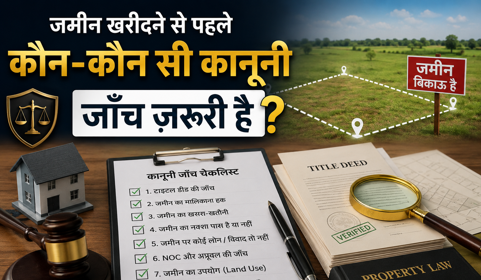 what to know before buying land